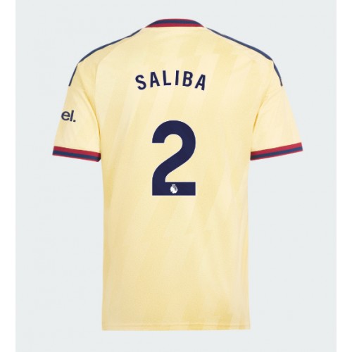 Arsenal William Saliba #2 Kolmaspaita 2026-27 Lyhythihainen